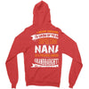 Super Cool Nana Of A Freaking Awesome Granddaughter Zipper Hoodie
