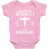 Property Of Honnouji Athletics Dept. Baby Onesie