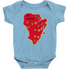 isla nublar Baby Bodysuit