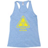biohazard symbol laboratory hazard warning sign Racerback Tank