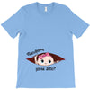 July Peeking Out Baby Girl in Spanish T-Shirt