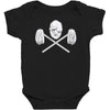 the toxic avenger distressed trending Baby Bodysuit