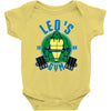 leo's gym Baby Onesie