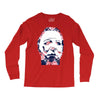 michael myers floral mask Long Sleeve Shirts