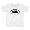 basic running oval Toddler T-shirt