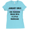 January Girls Ladies Fitted T-Shirt
