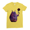 Totoro Forest Ladies Fitted T-Shirt