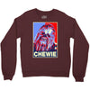 chewbacca poster, ideal gift or birthday present Crewneck Sweatshirt