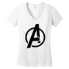 avengers army Women's V-Neck T-Shirt