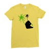 panda Ladies Fitted T-Shirt