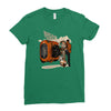 back to jakku Ladies Fitted T-Shirt