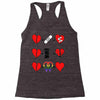 ls lesbian full heart Racerback Tank