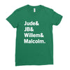 Jude JB Willem Malcolm Ladies Fitted T-Shirt