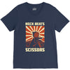 rock beat scissors V-Neck Tee