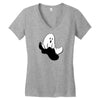 flying ghost Women's V-Neck T-Shirt
