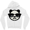 cool panda Zipper Hoodie