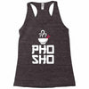 asian food humor chopsticks Racerback Tank