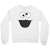 Cookie Monster Face Crewneck Sweatshirt