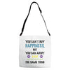 you can't buy happiness, but you can adopt a cat and that's pretty muc Adjustable Strap Totes