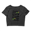 pumpkin spice hocus pocus and cozy sweaters Crop Top