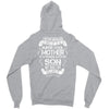 Super Cool Mother Of A Freaking Awesome Son Zipper Hoodie