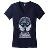 I Own It Forever The Title Operations Administrator Women's V-Neck T-Shirt