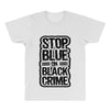 stop blue on black crime All Over Men's T-shirt