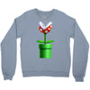 nintendo mario brothers piranha plant Crewneck Sweatshirt