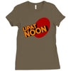 up at noon Ladies Fitted T-Shirt