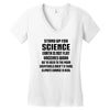 Stand Up for Science Women's V-Neck T-Shirt