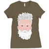 Jake Paul Santa Face Ladies Fitted T-Shirt