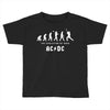 The Evolution of Rock Toddler T-shirt