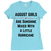 August Girls Ladies Fitted T-Shirt