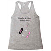 Creating a Little Disney Magic Pink Glitter Racerback Tank