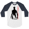 crazy rocket guardians japan poster shape cosmos space fighters 3/4 Sleeve Shirt