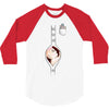 Peek a Boo with Pocket Baby Girl 3/4 Sleeve Shirt