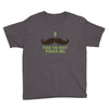 mustache pinch Youth Tee