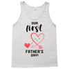 Our First Father's Day! Baby Girl Tank Top