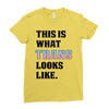 This is What Trans Looks Like Ladies Fitted T-Shirt