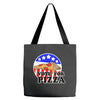 vote for pizza Tote Bags