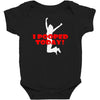 i pooped today Baby Bodysuit