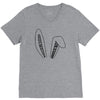 bunny ears V-Neck Tee