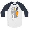 kittens in a pocket 3/4 Sleeve Shirt