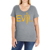 evil Ladies Curvy T-Shirt