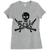 pi rate pirate Ladies Fitted T-Shirt