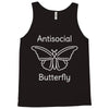 not so social butterfly Tank Top
