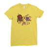 bar fight Ladies Fitted T-Shirt