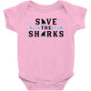 Save The Sharks Baby Onesie