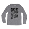 This Guy Is Taken By A Super Sexy October Girlfriend Long Sleeve Shirts