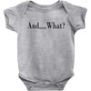 and what Baby Bodysuit